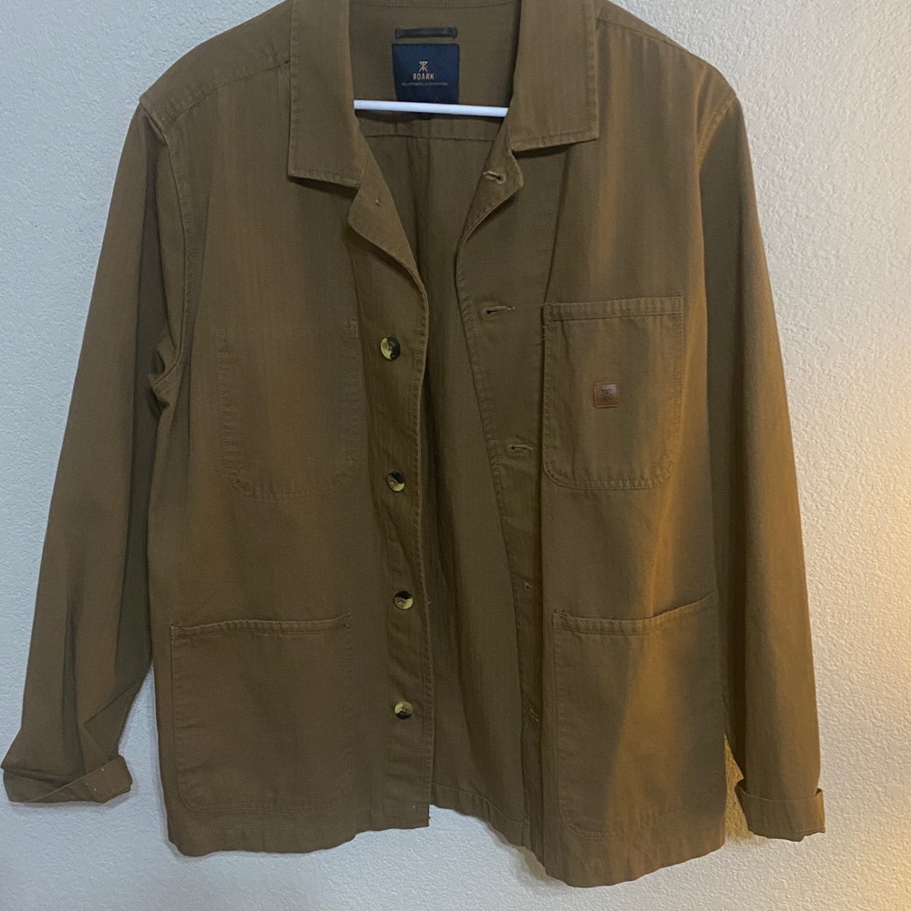 Roark Men's Lightweight Shirt Jacket in Brown
